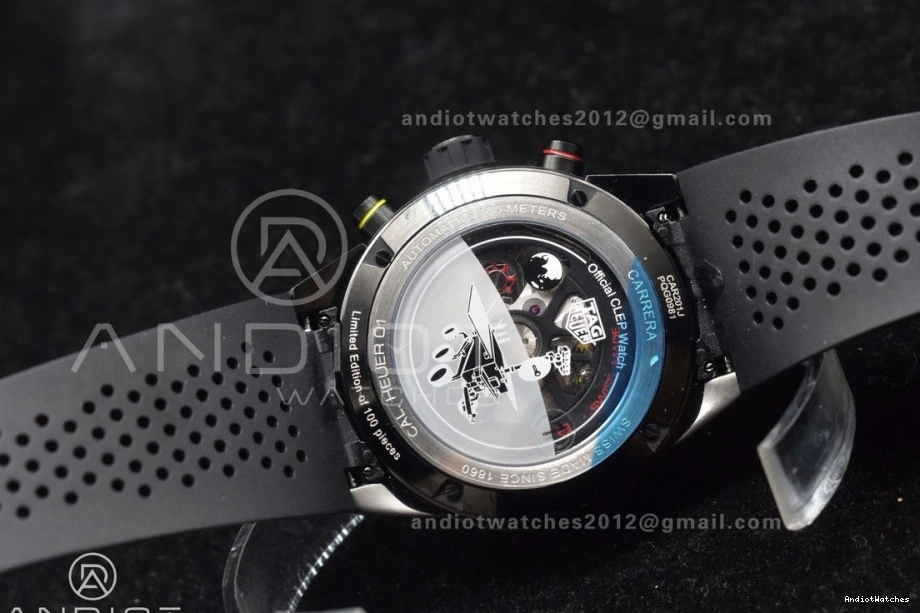 01 CLEP Heuer Special Calibre TAG Edition CAR201J Breathable Carrera 485 Heuer 0109